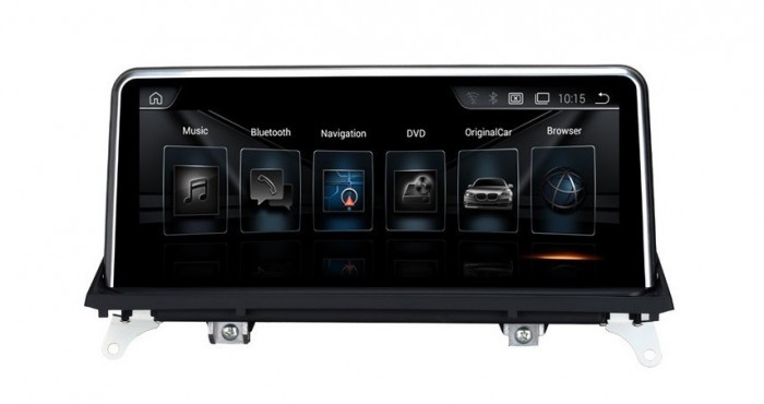 Navigatie Gps BMW X6 E71 , Android 7.1 , 2GB RAM + 32 GB ROM , Internet , 4G , Aplicatii , Waze , Wi Fi , Usb , Bluetooth , Mirrorlink