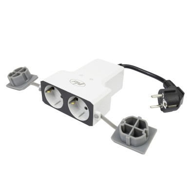 Aproape nou: Priza inteligenta dubla de exterior PNI SafeHome PT840S WiFi comanda p foto