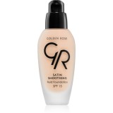 Golden Rose Satin Smoothing fard lichid de lunga durata SPF 15 culoare 23 34 ml