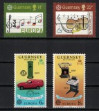 GUERNSEY 1979/1985 - Europa CEPT/ serii complete MNH, Nestampilat