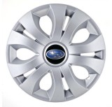 Cumpara ieftin Set 4 Capace Roti Autohelix MSA&reg; potrivite jantelor de 16 inch, Compatibil Cu Subaru, model Top Gray