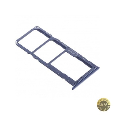 Suport SIM - Card Samsung Galaxy A10s A107 Dual SIM Albastru foto