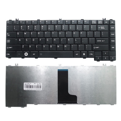 Tastatura laptop Toshiba Satellite C660-1mp neagra us fara rama foto