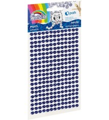 Accesorii creatie perle autoadezive,albastru,6mm, 260 bucati