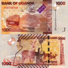 UGANDA 1.000 shillings 2015 UNC!!!