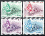 Monaco 1987 1814/17 MNH - 50 de ani de la Oficiul pentru Emisiuni de timbre, Nestampilat