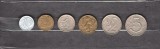 CEHOSLOVACIA 1982-1985 - LOT 6 MONEDE 10, 20, 50 HALERU, 1, 2, 5 KORUN (3)