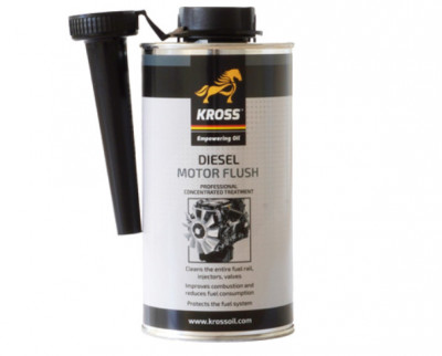 Aditiv Auto Kross Diesel Motor Flush pentru injectoare supape si camera de ardere 500 ml foto