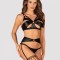 Set Armares Obsessive, Negru, XS/S