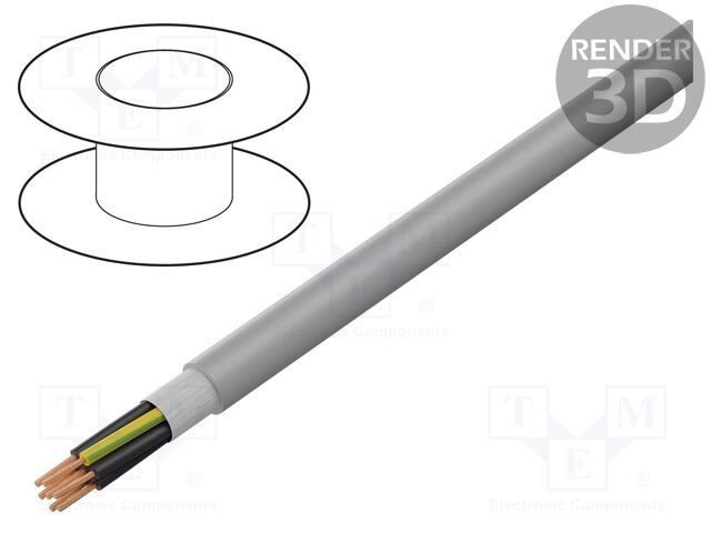 Cablu de control &Ouml;LFLEX&reg; CHAIN 809 4G0,5mm2 PVC gri LAPP