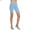Pantaloni scurti Skechers Go Walk High Waisted Bike Short W3SH53-BLGY albastru