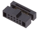 Conector şiruri pini mamă 10 pini IDC Minitek127&reg; Amphenol