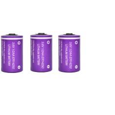 Set 3 baterii ER14250 ,1/2 AA Litiu, 1200 mAh