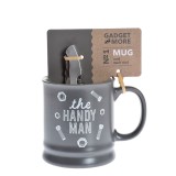 Cana gri &ldquo;The Handy Man&rdquo; cu unealta multifunctionala inclusa