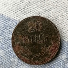 MONEDA - 20 FILLER 1916 - UNGARIA