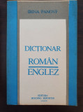 DICTIONAR ROMAN-ENGLEZ - Irina Panovf