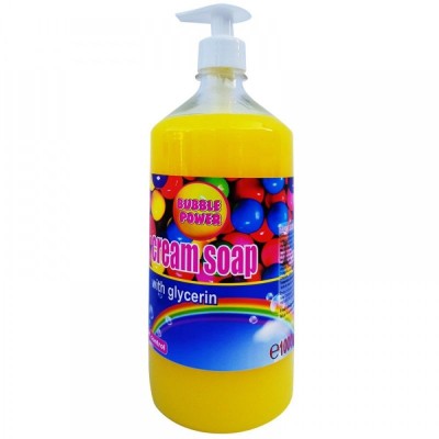 Sapun lichid cremos Cloret Bubble Gum, 1L foto