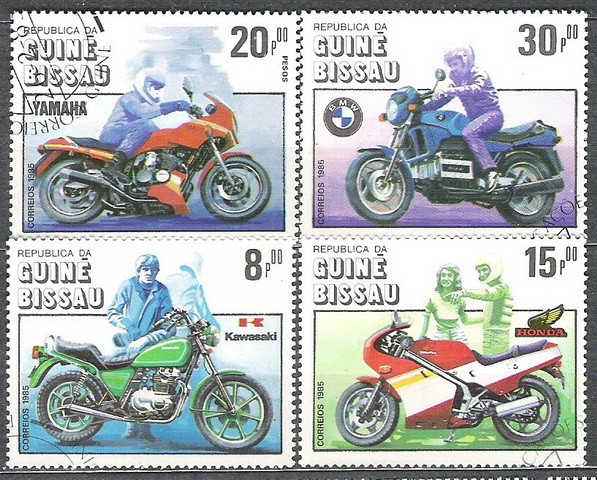 Guinee Bissau 1985 Motorcycles A.27