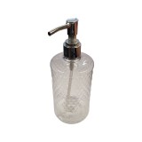 Cumpara ieftin Dozator sapun lichid, din plastic, Y095, transparent, 200 ml