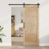 vidaXL Ușă Interioară &quot;ORKDAL&quot; 83x211x4 cm Lemn Masiv de Pin