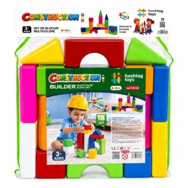 SET CONSTRUCTOR BLOCURI MULTICOLORE