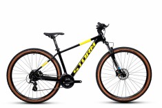 Bicicleta MTB Storm Trail Man 1.0, 29 Inch, Cadru 21, Frane Hidraulice, Negru Galben