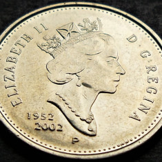 Moneda comemorativa 25 CENTI - CANADA, anul 2002 * cod 239 B