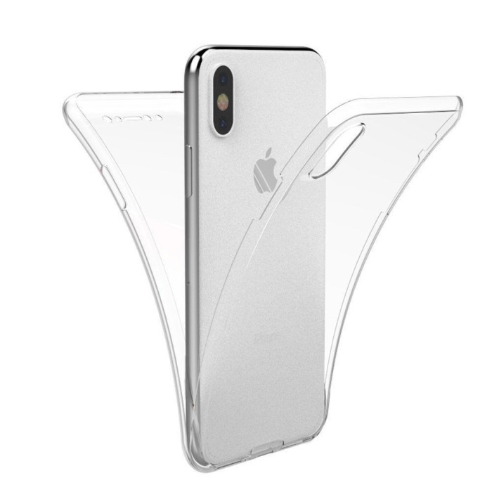 Husa Full TPU 360&deg; (fata + spate) pentru Apple iPhone X