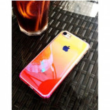 Husa protectie pentru iPhone 7 Plus Pink Gradient Color Changer Hard Case, MyStyle