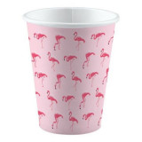 Pahare flamingo petrecere 250 ml, Widmann Italia