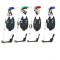 Set 4 Avertizori / Senzori Marca TLI 01 Si 4 Swingeri Lumino, Swingere