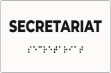 Placuta braille secretariat pentru nevazatori