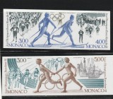 Monaco 1991-Sport,J.O.Barcelona si Albertville 92,perechi,ned.,MNH,Mi.2011-2014