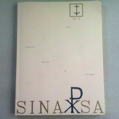 REVISTA SINAPSA NR.11/2008 (REVISTA DE ARTA, FILOSOFIE, STIINTA, TEOLOGIE)