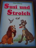 Carte vintage povesti copii 1990,SUSI UND STROLCH,DISNEY,Delphin Verlag-L.German