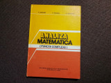 Analiza Matematica Functii Complexe - P.hamburg P.mocanu N.negoescu RF19/3