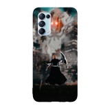 Husa compatibila cu Oppo A54 5G, Viceversa, model Ichigo Bleach, Silicon, TPU, Transparent, Carcasa