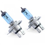 NEOLUX Osram H4 Lampi cu Halogen Blue Light 60/55W 12V Aspect Xenon 2 Bucati Performance AutoTuning