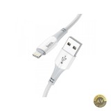 Cablu Date si Incarcare USB-A - Lightning HOCO X70 18W 1m Alb
