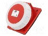 Conector alimentare AC, IEC 60309, IP67, 16A, 400V AC, 5 pini, PCE - 4152-6F78