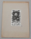 Georg Conrad Kreger gravura veche, Portrete, Cerneala, Altul