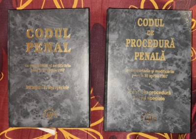 Codul Penal + Codul de Procedura Penala 1997 foto