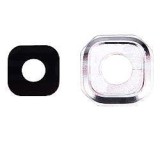 Geam Camera cu Rama Alb Samsung Galaxy A3 2016 (A310), A510, A710