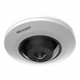 Camera supraveghere IP 5MP IR 8m microfon PoE Fish Eye Hikvision - DS-2CD2955G0-ISU-1.05mm SafetyGuard Surveillance, Rovision