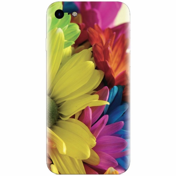 Husa silicon pentru Apple Iphone 6 Plus, Flower