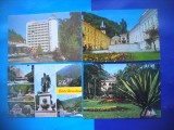 HOPCT LOT 2397 BAILE HERCULANE -JUD CARAS SEVERIN -4 CARTI POSTALE-CIRCULATE