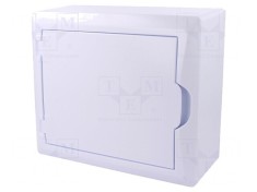 Carcasă pentru aparatură modulară IP40 albă 400V 8 module