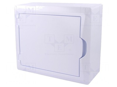 Carcasă pentru aparatură modulară IP40 albă 400V 8 module foto