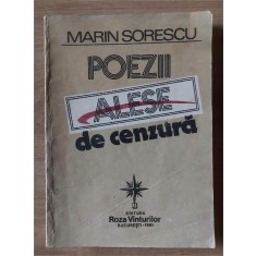 Poezii alese de cenzura- Marin Sorescu