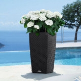 LECHUZA Jardinieră &quot;CUBICO Cottage 40 ALL-IN-ONE&quot;, granit